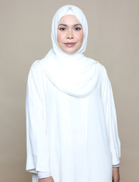 Easy Breezy Soft Chiffon - White