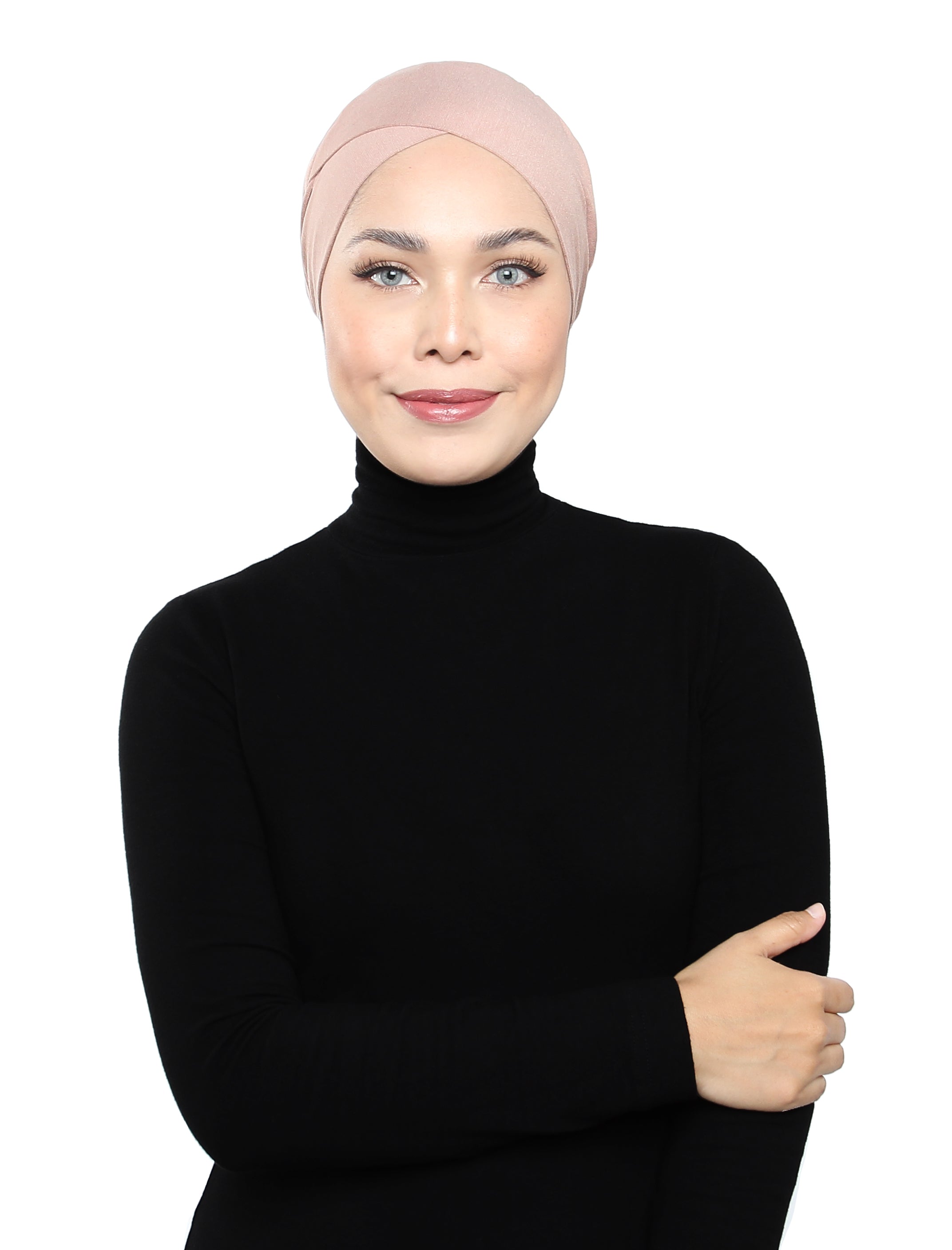 Basic Turban Underscarf - Nude