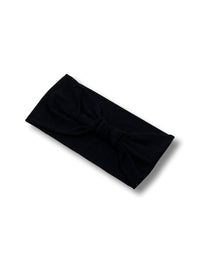 Soft Jersey Headband - Black