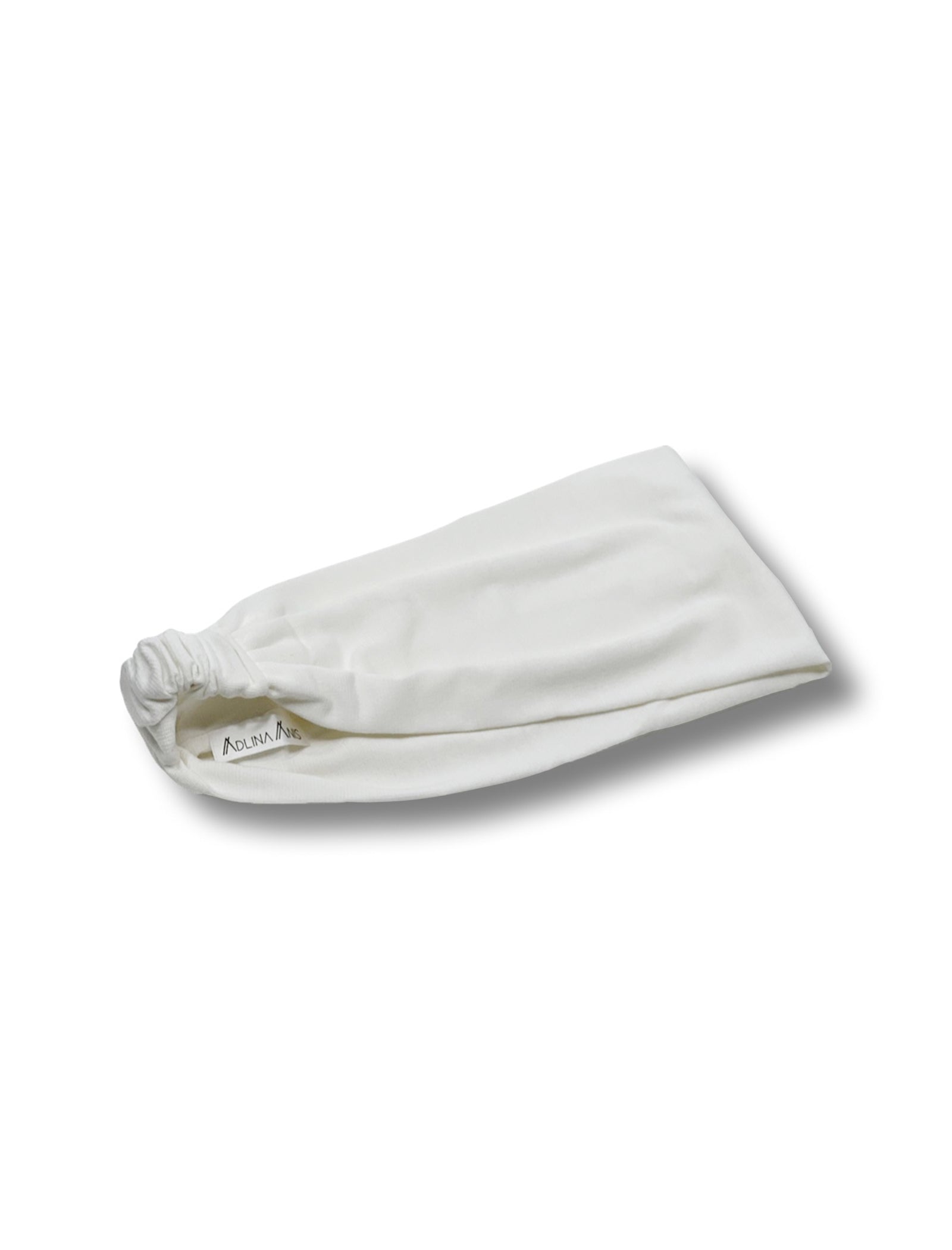 Soft Jersey Headband - White