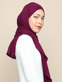Lux Turban Soft Jersey - Berry