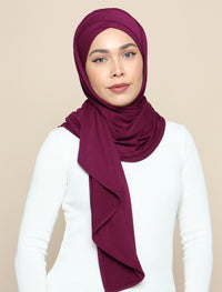Lux Turban Soft Jersey - Berry