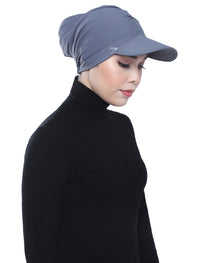 Aqua Sol Turban Cap - Grey