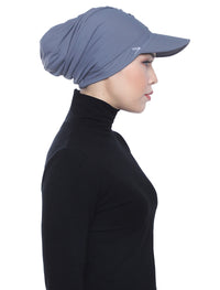 Aqua Sol Turban Cap - Grey