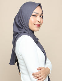 Basic Tri Scarf Onesie - Charcoal Grey