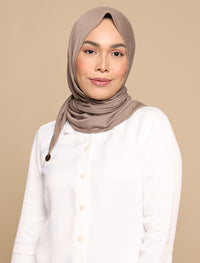 Basic Tri Scarf Onesie - Earth Stone