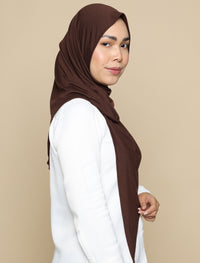 Basic Tri Scarf Onesie - Espresso