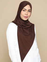 Basic Tri Scarf Onesie - Espresso