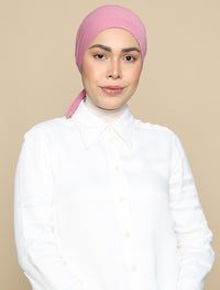 Bonnet Soft Jersey Underscarf - Mauve