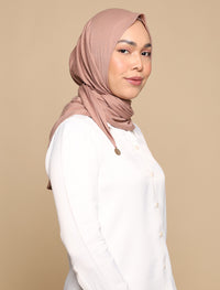 Basic Tri Scarf Onesie - Milk Tea