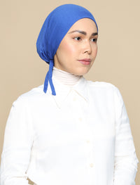 Bonnet Soft Jersey Underscarf - Royal Blue