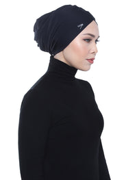 Aqua Sol Swim Turban - Black