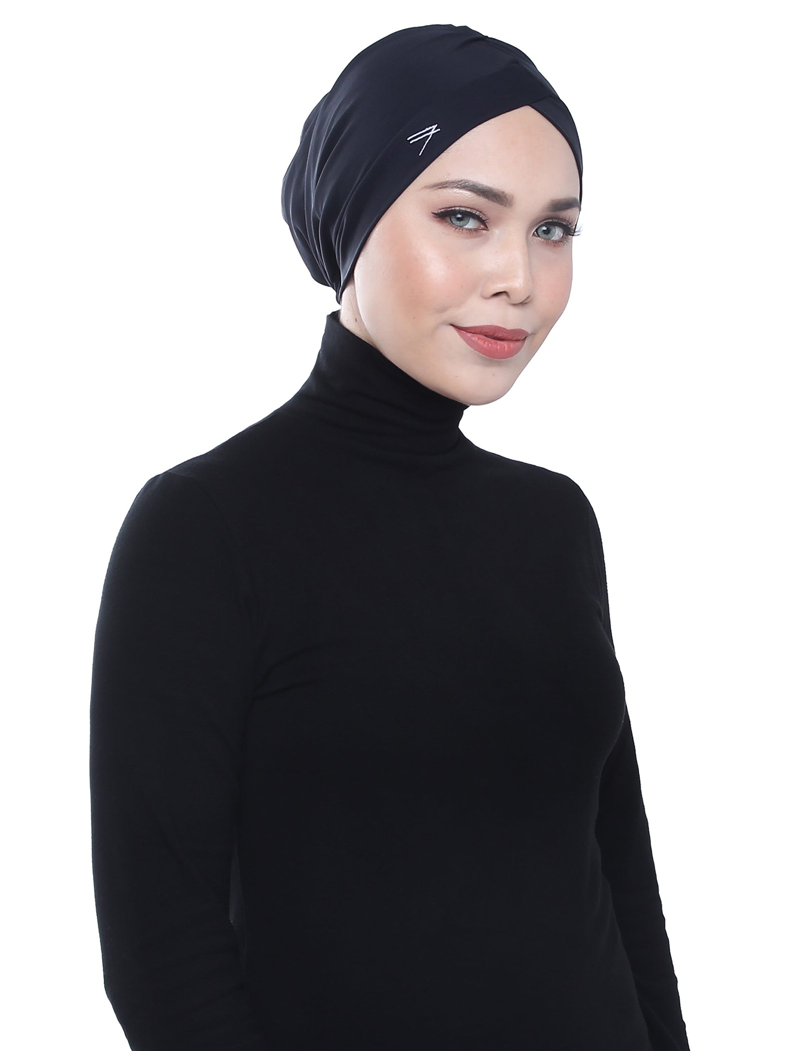 Aqua Sol Swim Turban - Black