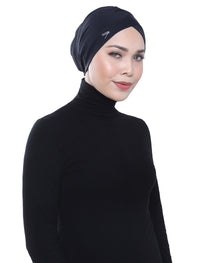 Aqua Sol Swim Turban - Black