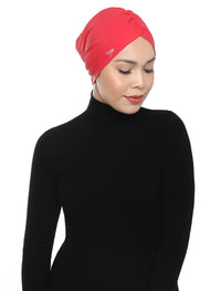 Aqua Sol Swim Turban - Chilli Red