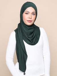 Lux Turban Soft Jersey - Forest Green