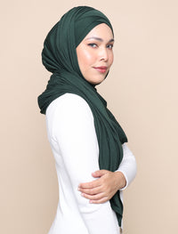 Lux Turban Soft Jersey - Forest Green