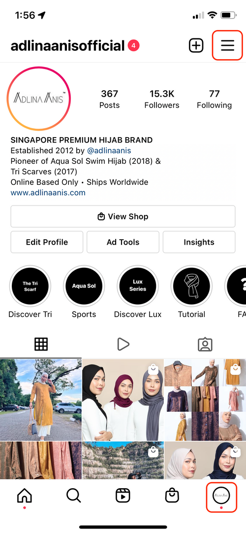 Instagram step 2